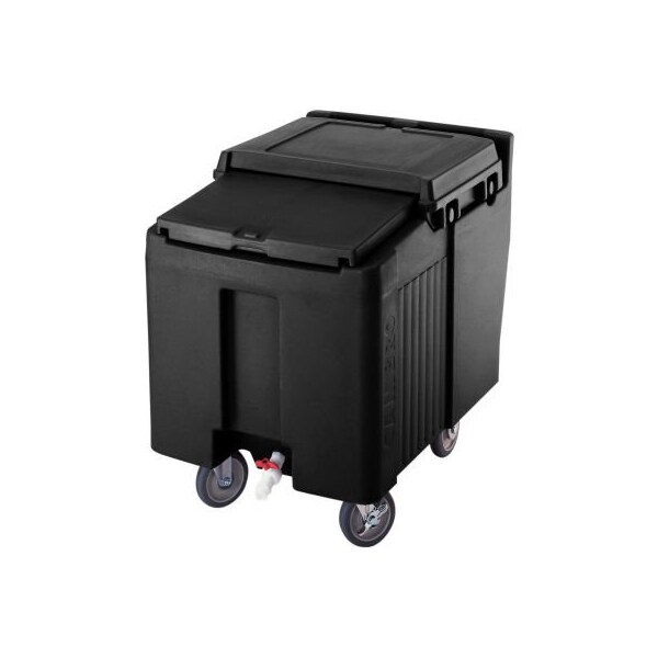 Cambro ICS125L110 - Ice Caddy, Black, 125 Lbs. Capacity